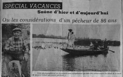 Les considérations d’un pêcheur de 86 ans.